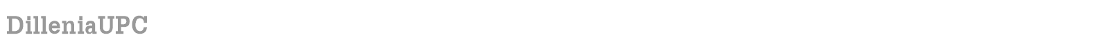 DilleniaUPC font preview